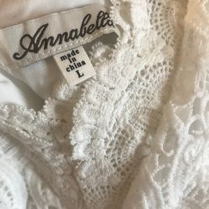 White Lace Graduation/Bridal Spring + Summer Dress